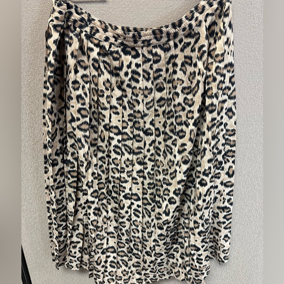 Vintage Teddi leopard Print Midi Skirt - Picture 4 of 4